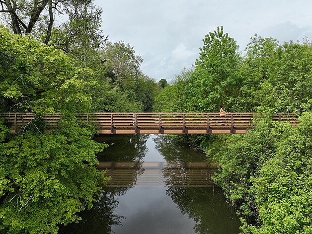 La future passerelle