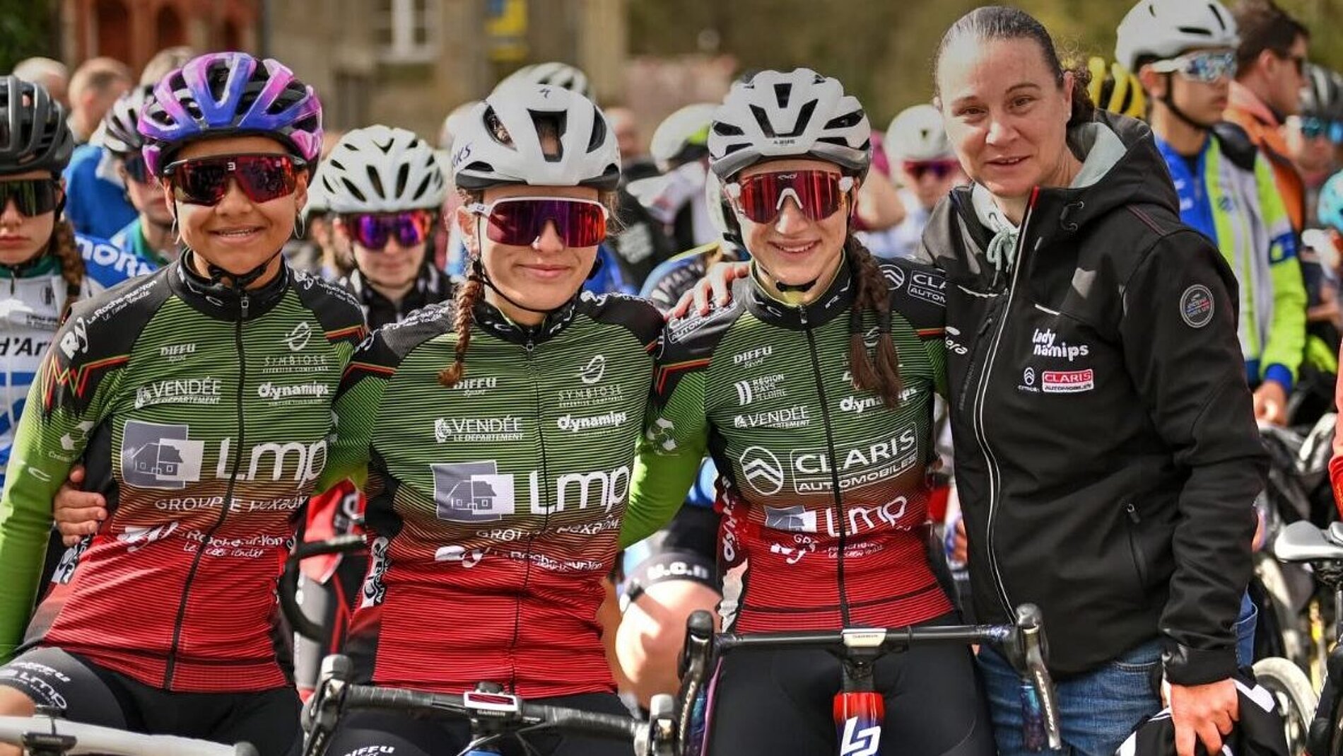 L'équipe vendéenne forme de nombreuses jeunes coureuses L'équipe vendéenne forme de nombreuses jeunes coureuses