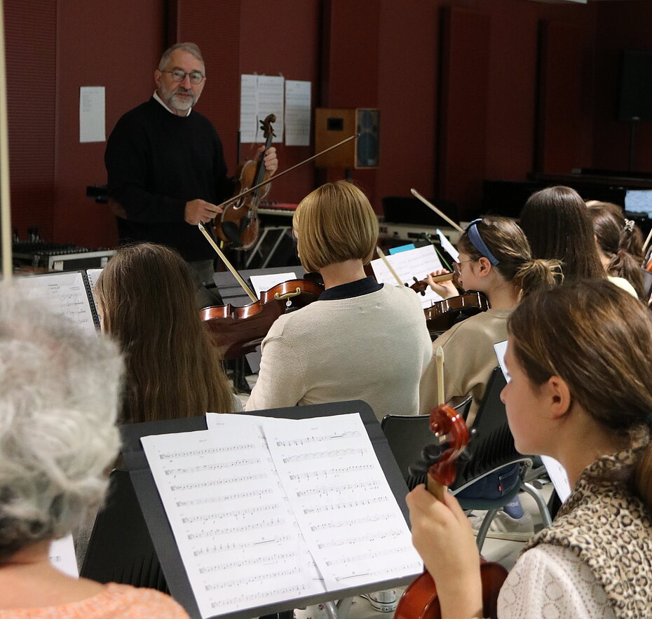 Vincent Jaillet, directeur du conservatoire intercommunal de musique de Terres de Montaigu.