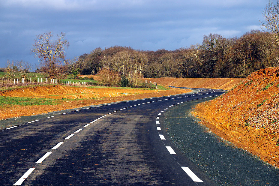 Un nouveau tronçon routier, en Vendée