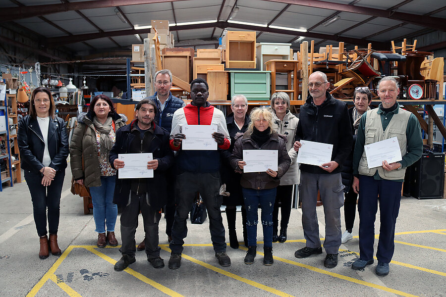 29 employés de chantiers d'insertions formés aux premiers secours 29 employés de chantiers d'insertions formés aux premiers secours