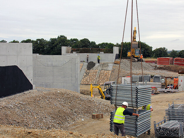 2016 : Construction de l’échangeur de La Guédonnière