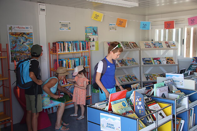 Bibliothèque de plage de L'Aiguillon-la-Presqu'île