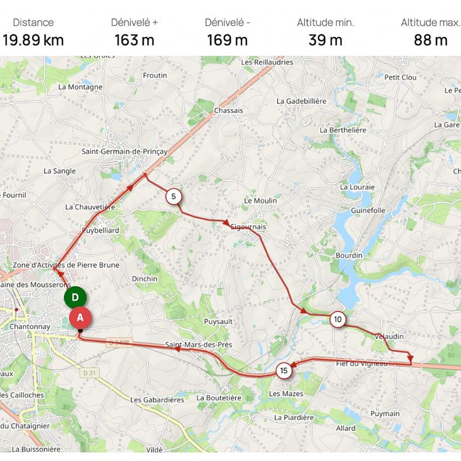 Étape 3 de la course "La Route Vendéenne" - Contre-la-montre par équipe - Chantonnay, Dimanche 11 juin (matin) 