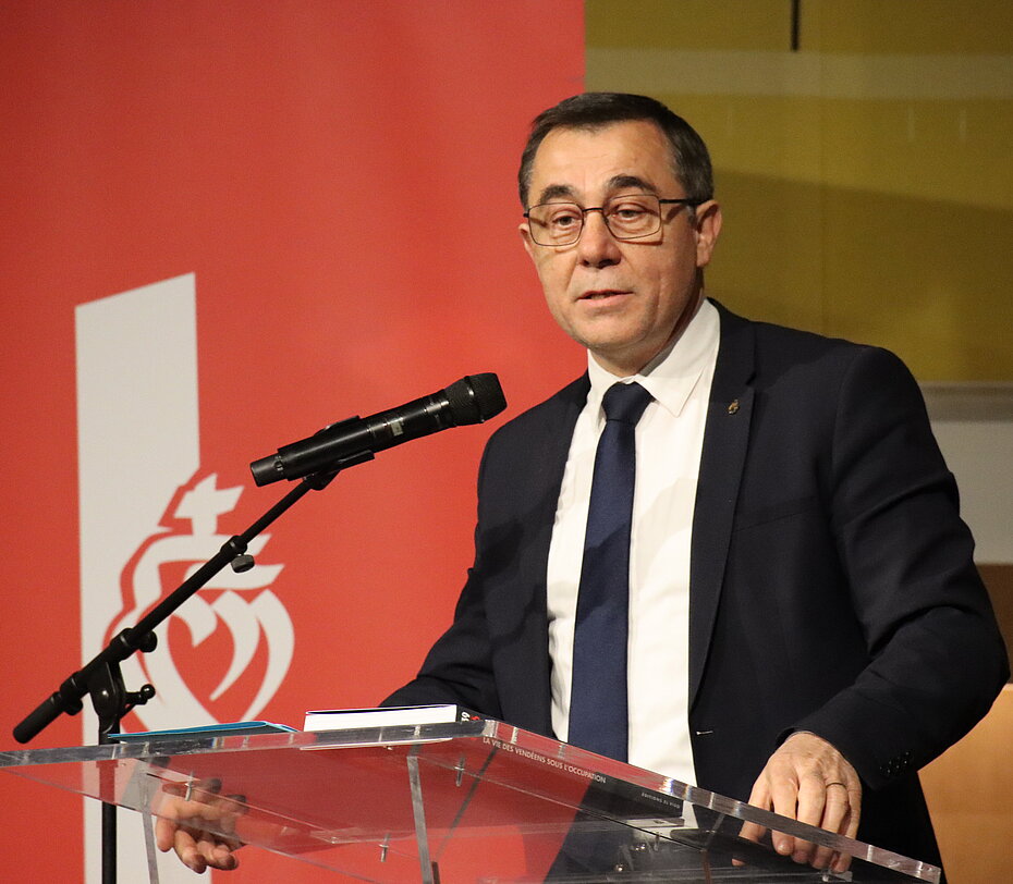 Alain Leboeuf, président du Département de la Vendée.