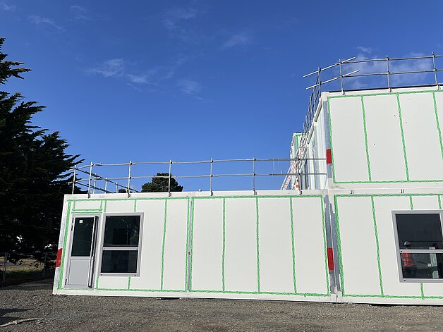 Les modulaires du collège Garcie-Ferrande Les modulaires du collège Garcie-Ferrande