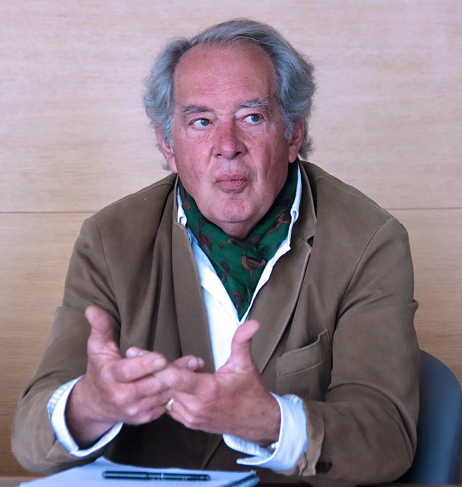 Olivier du Boucheron, président de l'association du Souvenir vendéen.