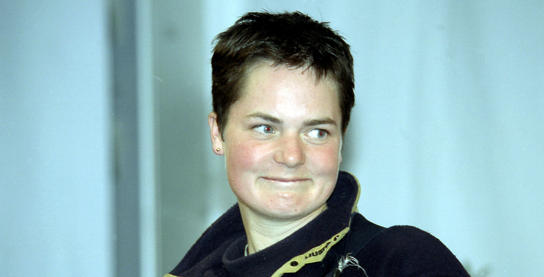 Ellen MacArthur, seule femme à être montée sur le podium du Vendée Globe.