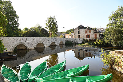 Le pont du Péplu à Rocheservière