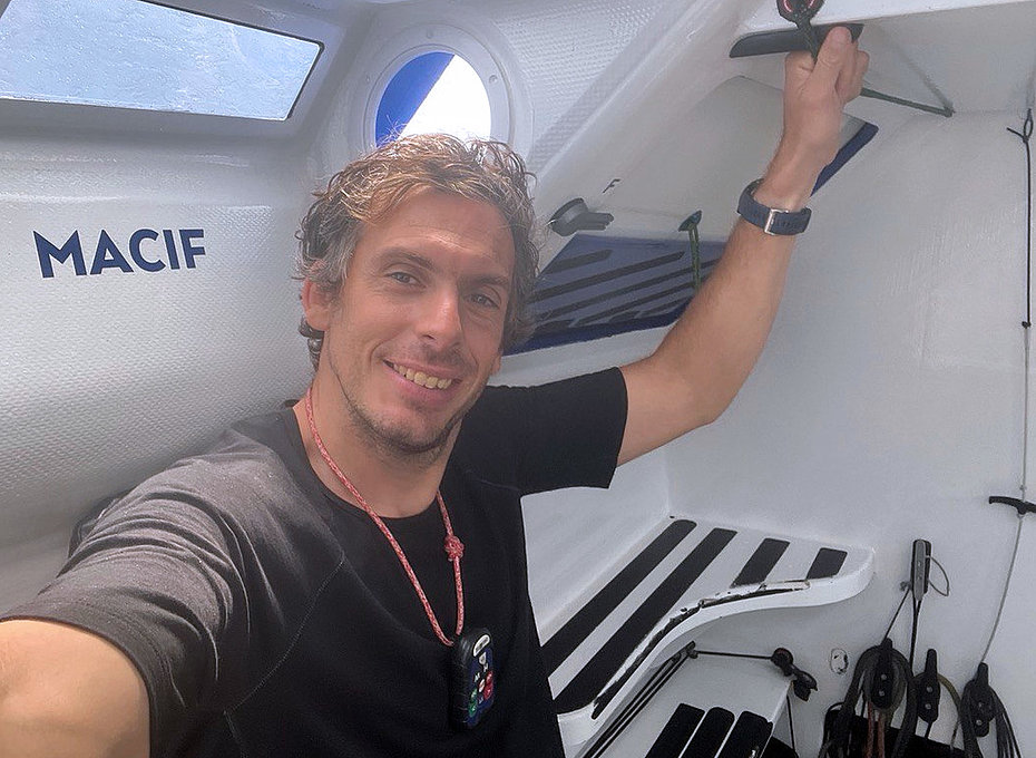 Charlie Dalin devrait être le premier à arriver aux Sables-d'Olonne.