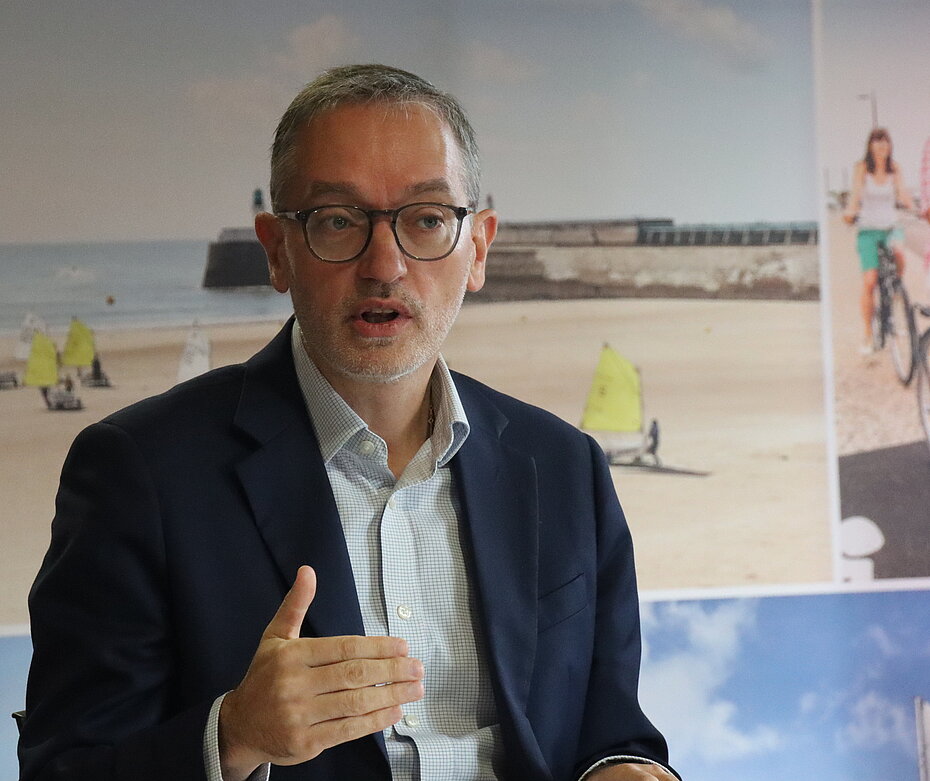 Guillaume Jean, président de Vendée Expansion