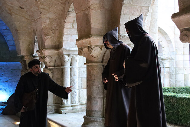 Spectacle "Mystère à Nieul" à l'Abbaye de Nieul-sur-l'Autise