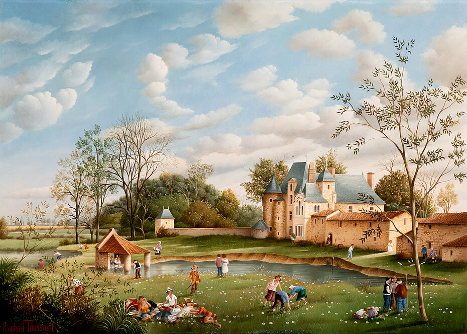 Le Logis de la Chabotterie, par Raphaël Toussaint