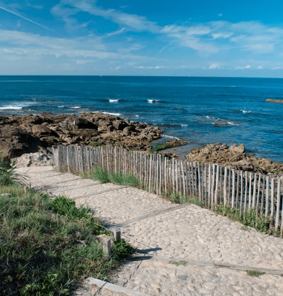 Photographie de la baie de Cayola, près des Sables d'Olonne