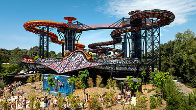 Le Stingray, le nouveau toboggan d'O'Gliss Park