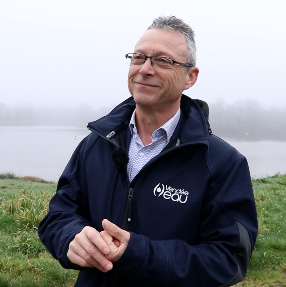 Jacky Dallet, président de Vendée Eau Jacky Dallet, président de Vendée Eau