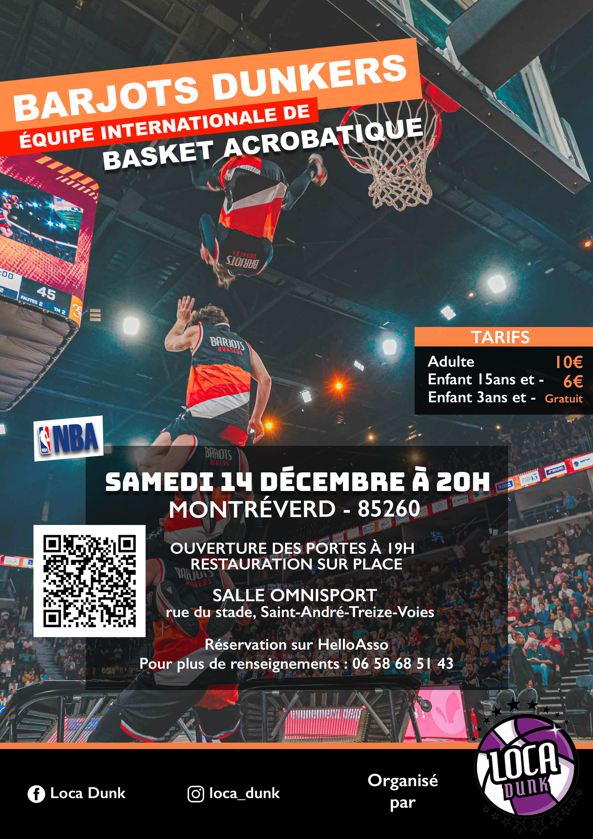 L'affiche de l'événement prévu ce samedi 14 décembre à Montréverd L'affiche de l'événement prévu ce samedi 14 décembre à Montréverd