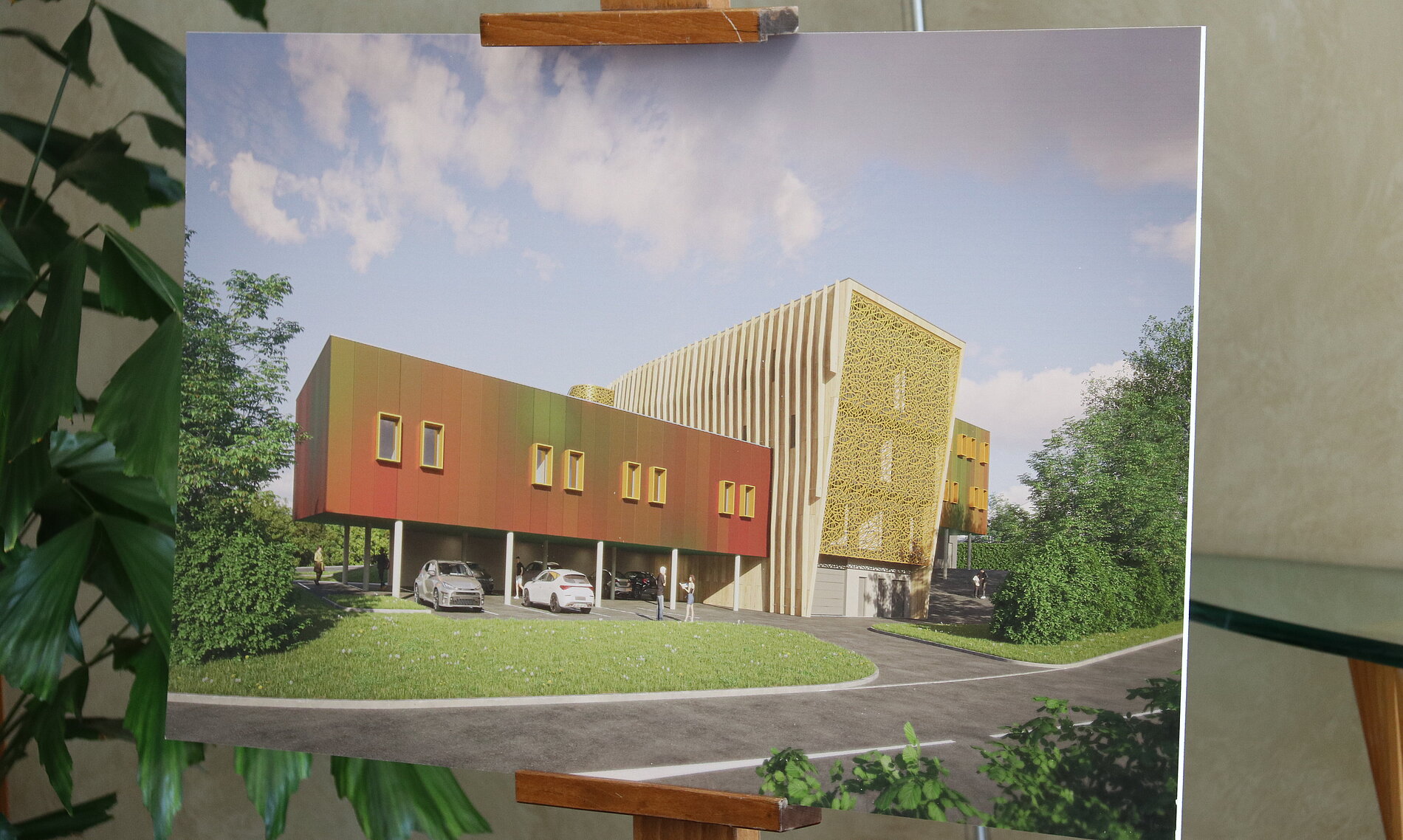La nouvelle Maison des Sports située aux Oudairies