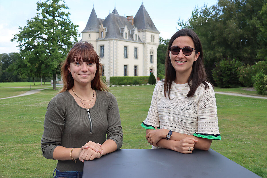 Pauline Terrien et Gladys Roullier Pauline Terrien et Gladys Roullier
