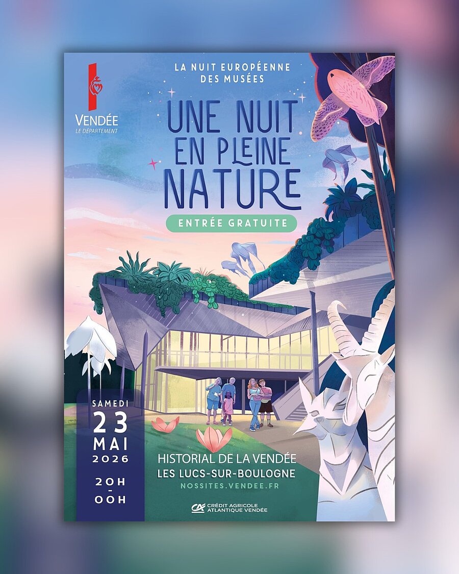 Nuit des Musées 2026 à l'Historial de la Vendée. Nuit des Musées 2026 à l'Historial de la Vendée.
