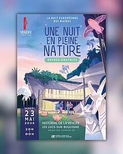 Nuit des Musées 2026 à l'Historial de la Vendée.