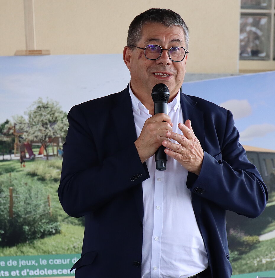 Rémi Pascreau, président de la commission Enfance et famille, au Conseil départemental de la Vendée
